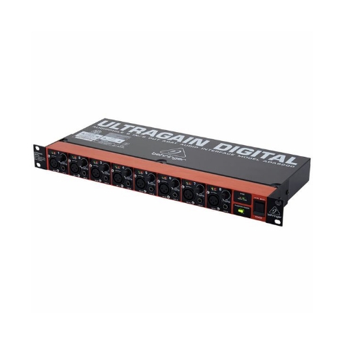 Behringer ADA8200 Ultragain 8-channel microphone preamp with ADAT output