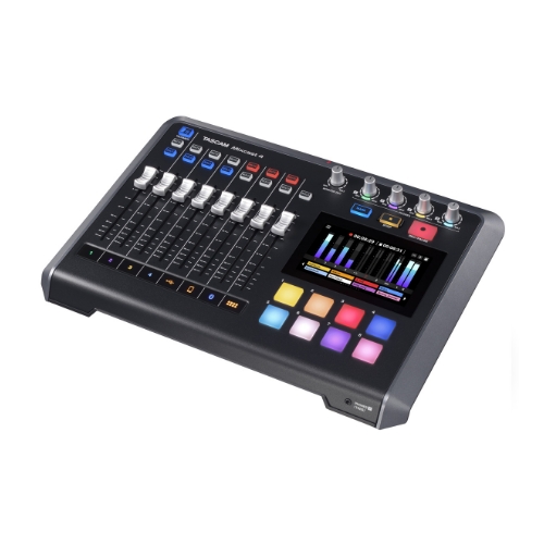 Tascam Mixcast 4 all-in-one podcast production studio